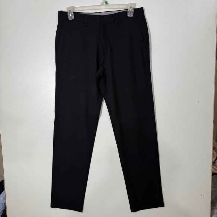 HAGGAR STRAIGHT FIT DRESS PANT BLACK COLOUR