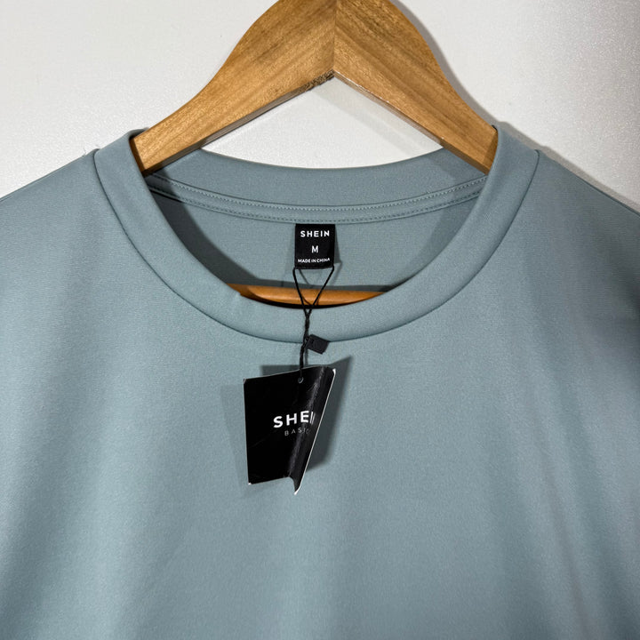 SHEIN OVERSIZED DROOPED SHOULDER SPORT TSHIRT BRAND NEW