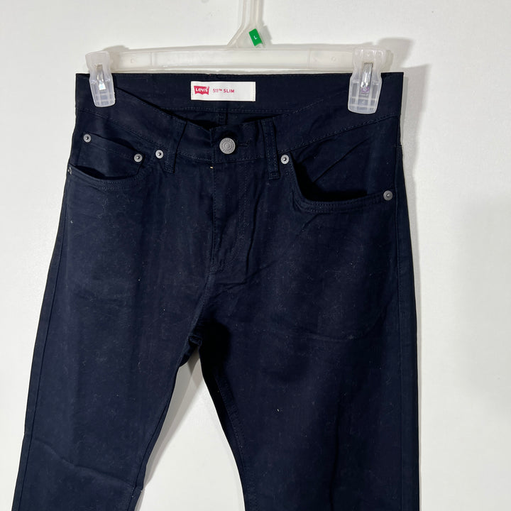 LEVIS 511 SLIM FIT DENIM PANT BLACK COLOUR WITH STRETCH