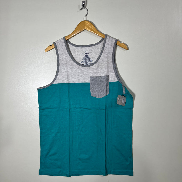 GEORGE COTTON SLEEVES LESS BRAND NEW