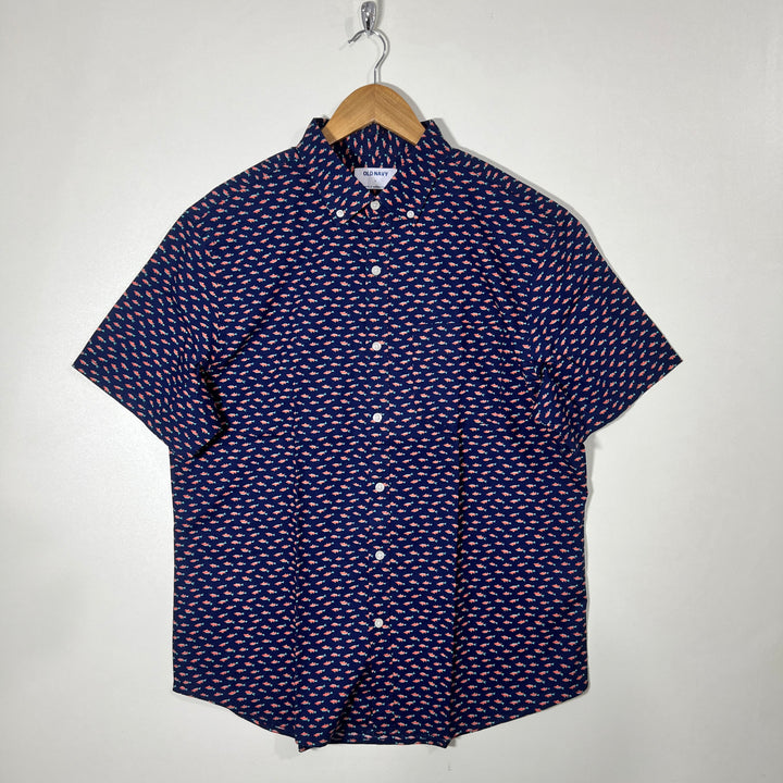 OLD NAVY BUTTON DOWN HALF SLEEVES SHIRT