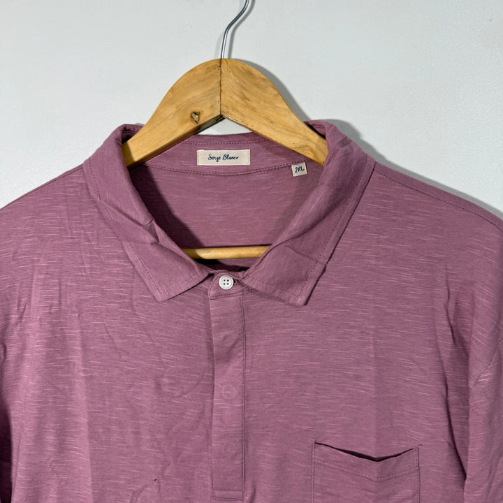 SERGE BLANCO COTTON POLO TSHIRT