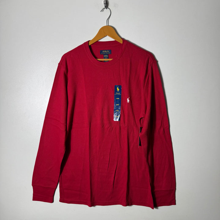 RALPH LAUREN POLO LONG SLEEVES COTTON TSHIRT BRAND NEW