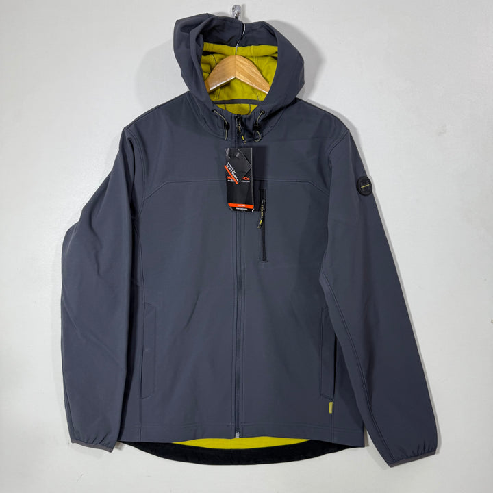 HAWK &CO SOFT SHELL JACKET WITH HOOD