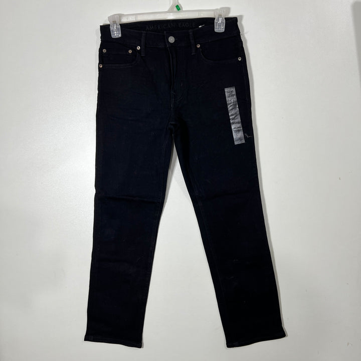 AMERICAN EAGLE STRAIGHT FIT DENIM PANT BRAND NEW WITH STRETCH BALCK COLOUR