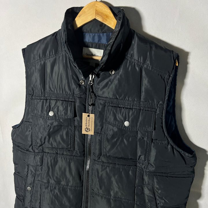 GOOD FELLOW &CO SLEEVES LESS PUFFER JACKET