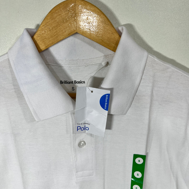 BRILLIANT BASIC COTTON POLO TSHIRT BRAND NEW