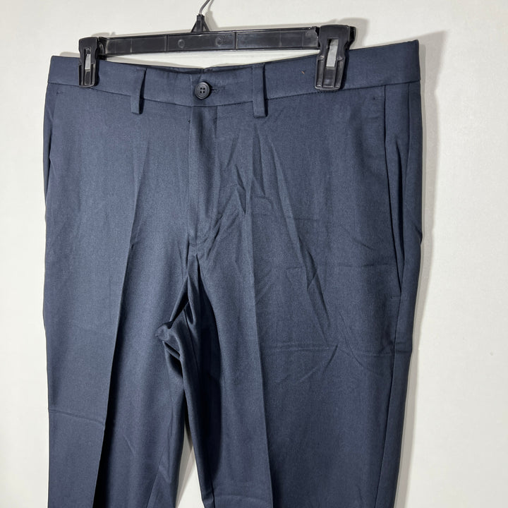 HAGGAR STRAIGHT FIT PERFORMANCE PANT WITH STRETCH