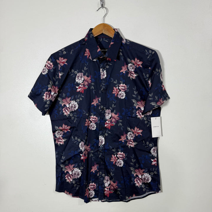 TAROCASH HALF SLEEVES COTTON SHIRT BRAND NEW