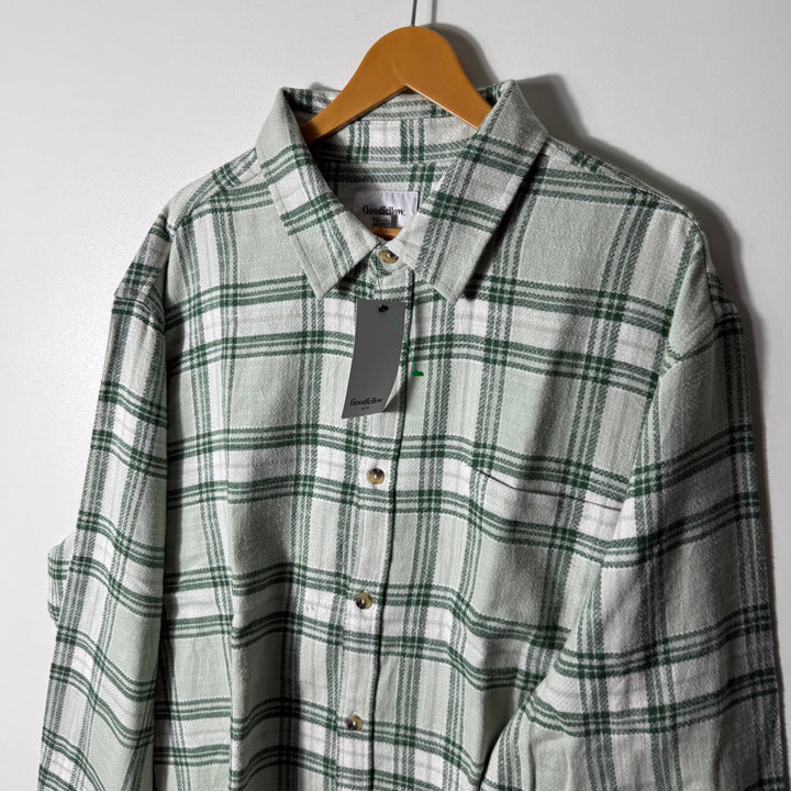 GOOD FELLOW &CK FLANNEL COTTON VINTAGE SHIRT BRAND NEW