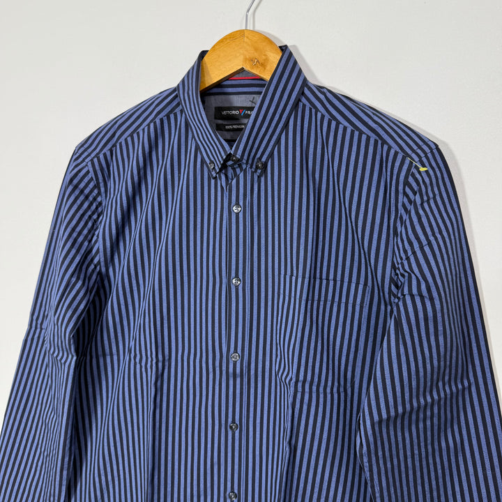 VETTORIO FRATINI BUTTON DOWN CASUAL COTTON SHIRT