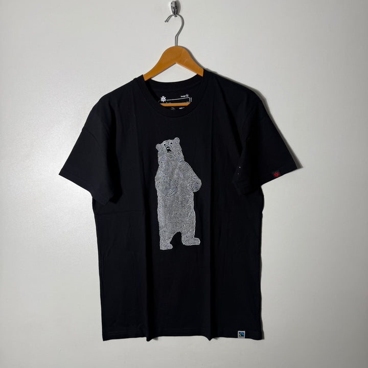 ETIKO COTTON TSHIRT BLACK COLOUR