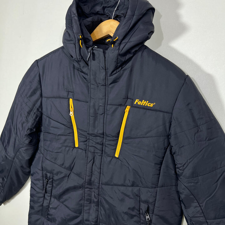 FELTICS PUFFER JACKET WITH DETACHABLE HOOD