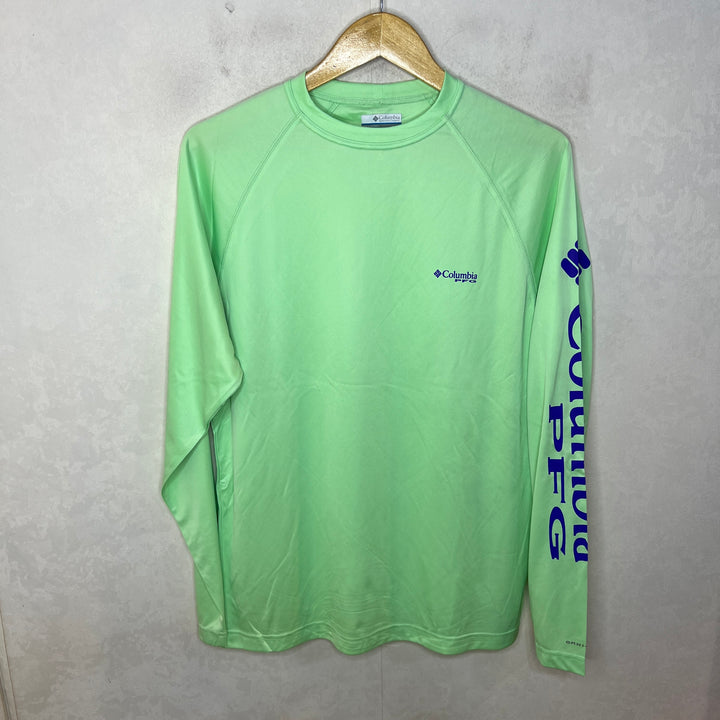 COLUMBIA OMNI SHADE LONG SLEEVES SPORT TSHIRT