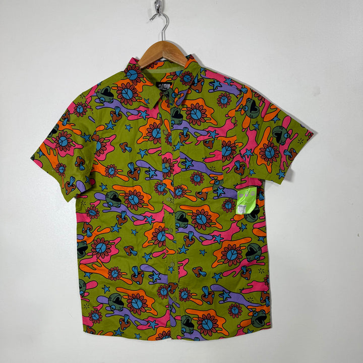 ALAB HALF SLEEVES COTTON SHIRT BRAND NEW