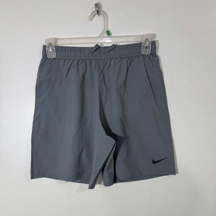 NIKE DRI FIT ULTRA LIGHT WEIGHT HYBRID SHORT GREY COLOUR