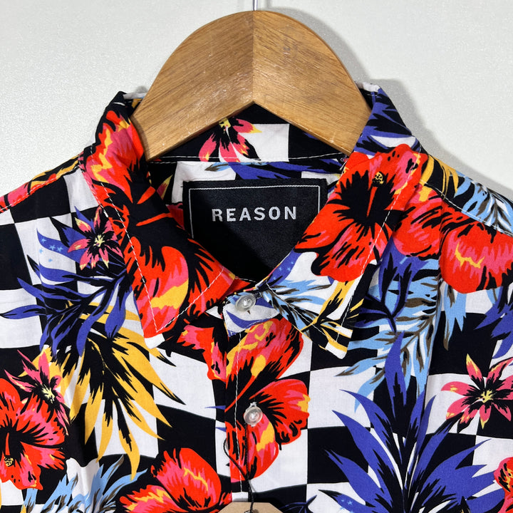 REASON HALF SLEEVES HAWAI SHIRT
