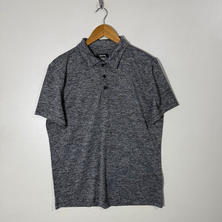 ALFANI SPORT POLO TSHIRT WITH STRETCH GREY COLOUR