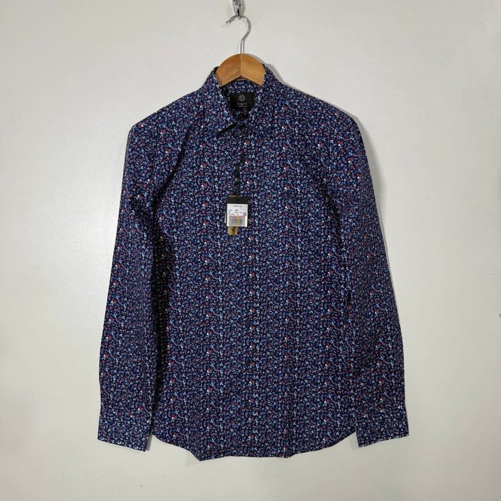 BUGATTI PRINTED COTTON SHIRT BRAND NEW