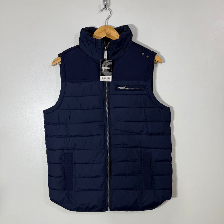 PEACOCKS SLEEVES LESS PUFFER JACKET BRAND NEW
