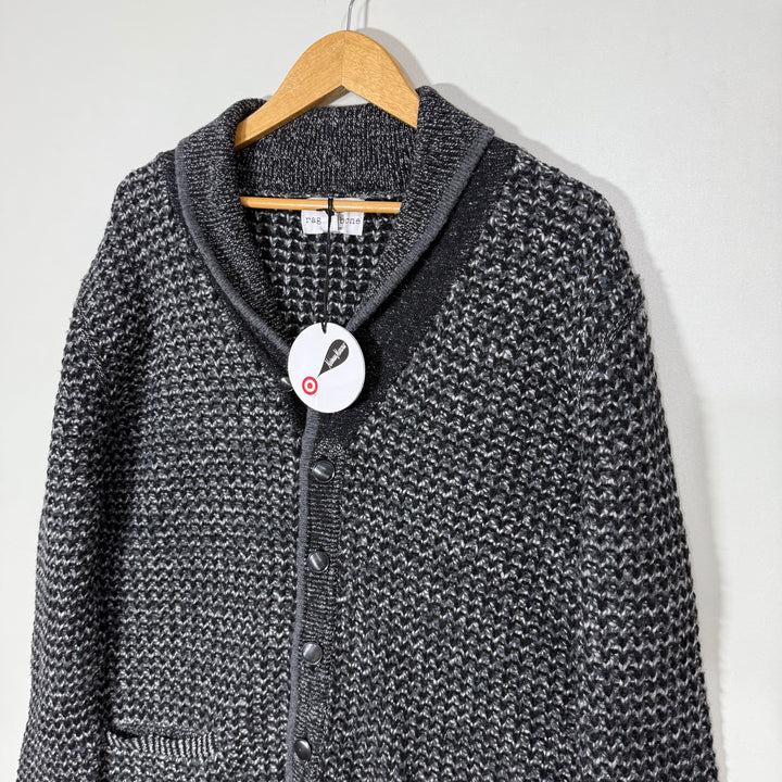 NEIMAN MARCUS SHAWL COLLAR KNITED CARDIGAN SWEATER BRAND NEW