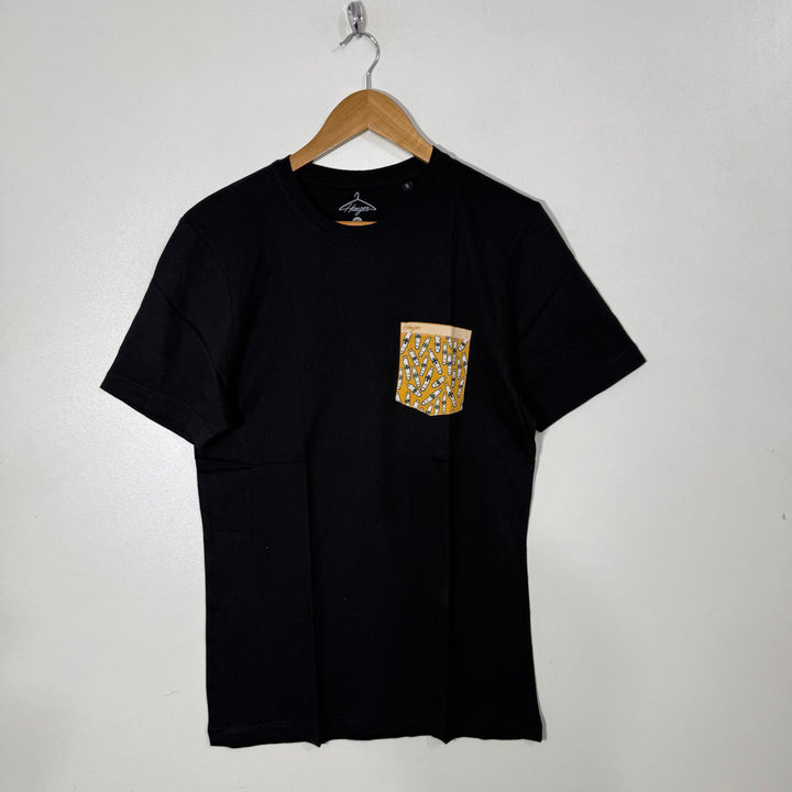 HANGER COTTON TSHIRT BLACK COLOUR