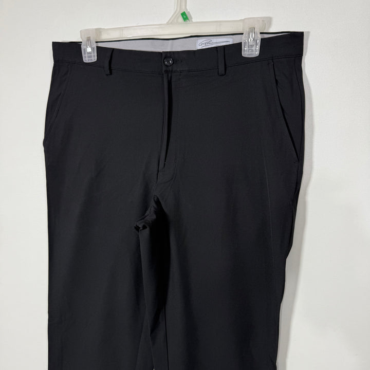 GREG NORMAN PERFORMANCE PANT WITH STRETCH BLACK COLOUR