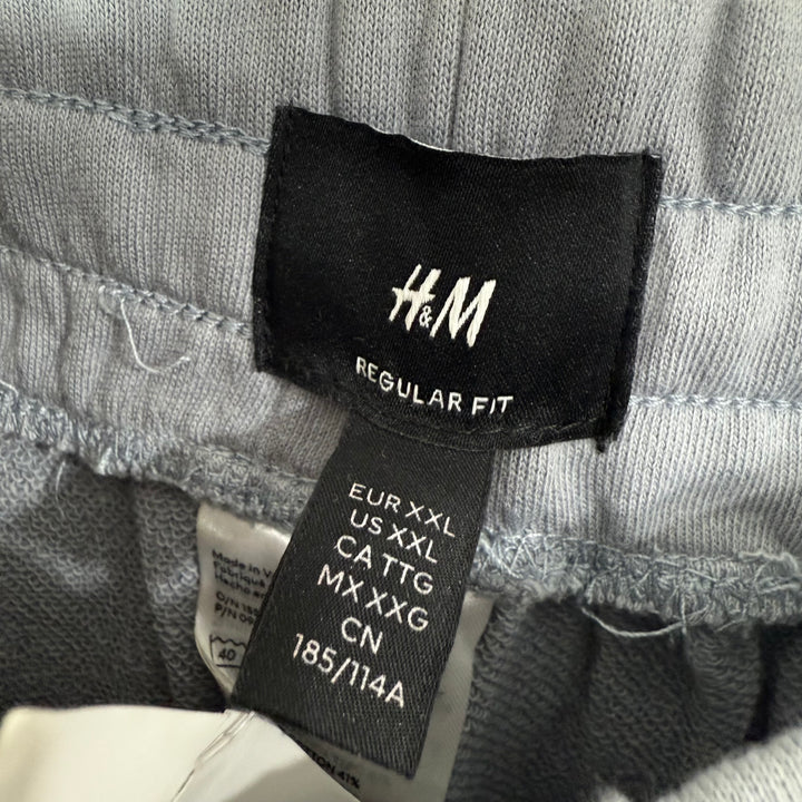 H&M REGULAR FIT FLEECE SHORT BRAND NEW GREY COLOUR