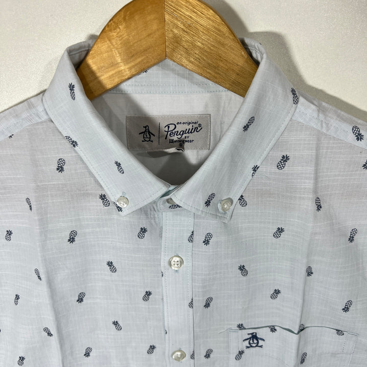 PENGUIN BUTTON DOWN HALF SLEEVES SHIRT