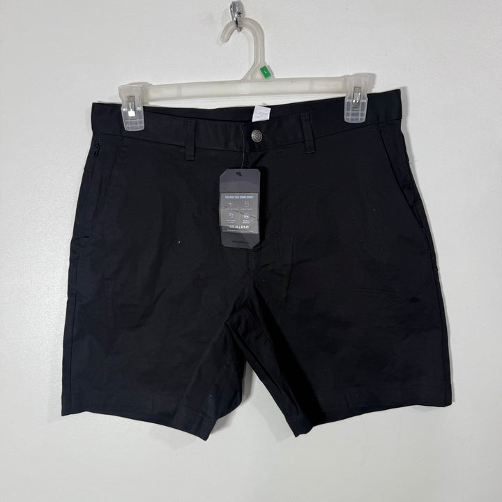FABLETICS. COTTON SHORT BRAND MEW WITH STRETCH BLACK COLOUR
