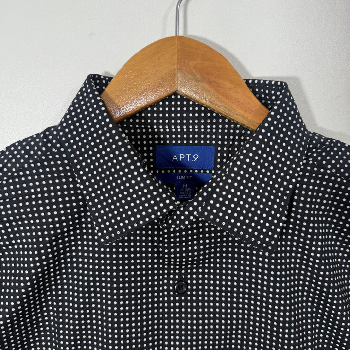APT.9 SLIM FIT COTTON SHIRT WITH STRETCH