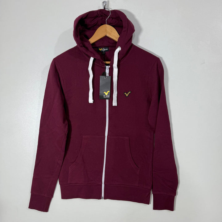 VOI JEANS SWEAT JACKET BRAND NEW INNER FLEECE WITH HOOD