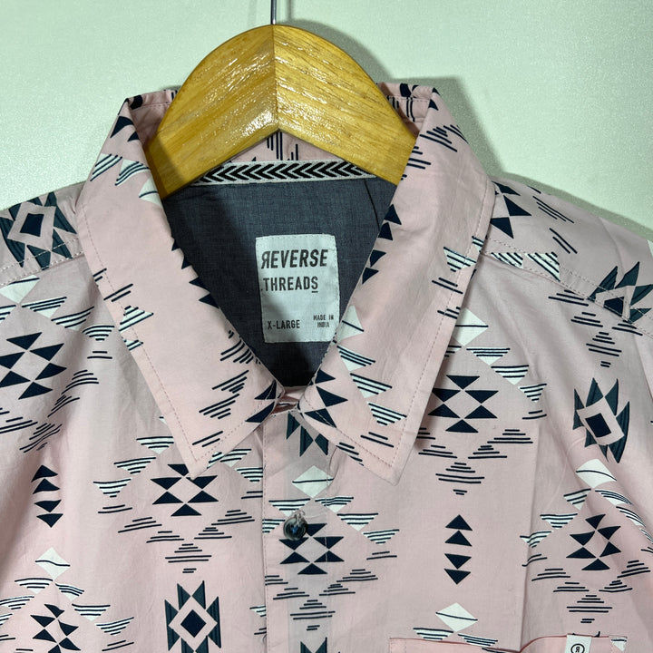 REVERSE THREADS PRINTED COTTON SHIRT BRAND NEW