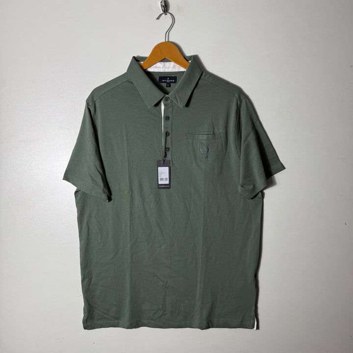 JEFF BANKS LONDON COTTON POLO TSHIRT BRAND NEW