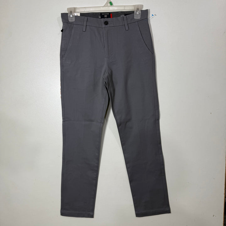 DOCKERS SLIM FIT COTTON CHINO PANT BRAND NEW WITH STRETCH GREY COLOUR
