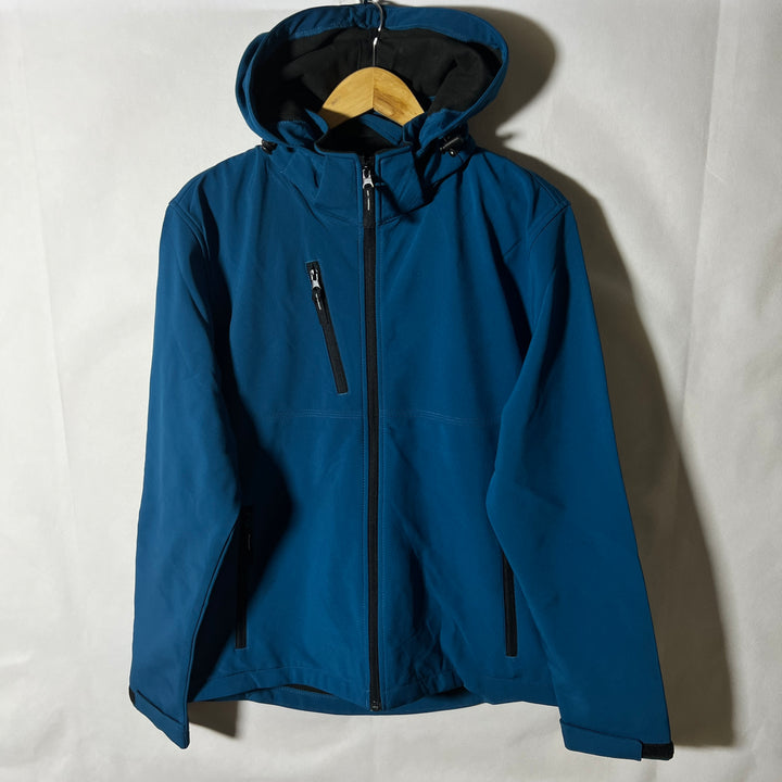 TH CLOTHING SOFT SHELL WINDBREAKER JACKET INNER FLEECE