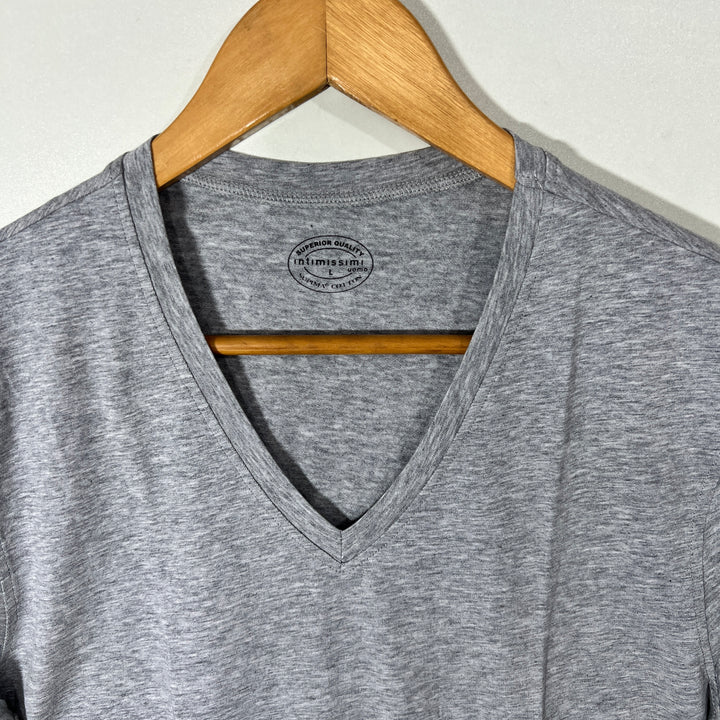INTIMISSIMI UOMO V NECK COTTON TSHIRT