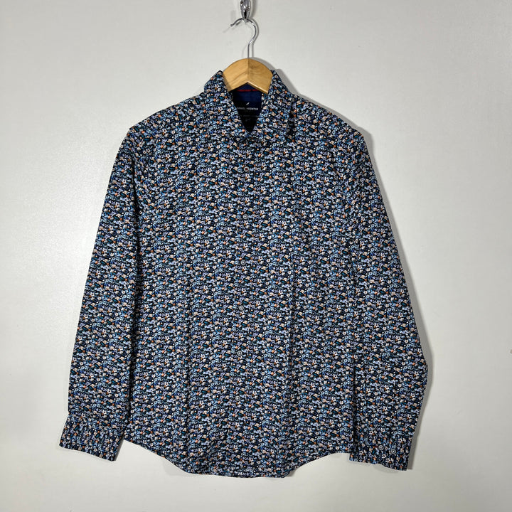 DANIEL HECHTER MODERN FIT  CASUAL COTTON SHIRT