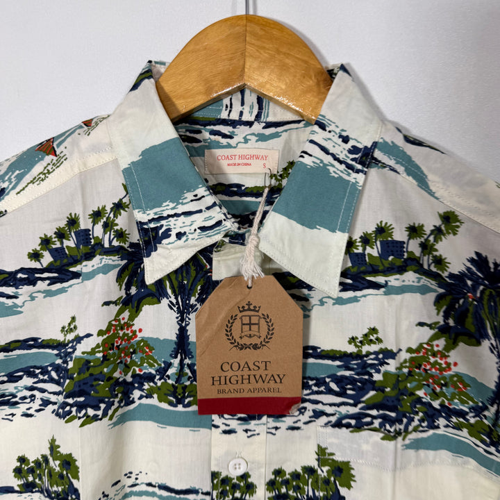 COAST HIGHWAY HALF SLEEVES COTTON SHIRT BRAND NEW