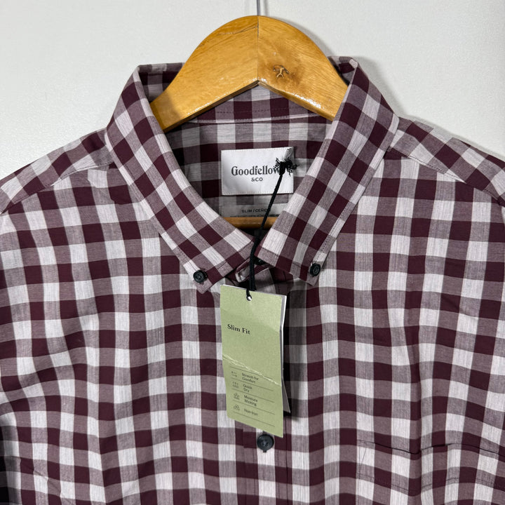 GOOD FELLOW &CO BUTTON DOWN CASUAL COTTON SHIRT BRAND NEW
