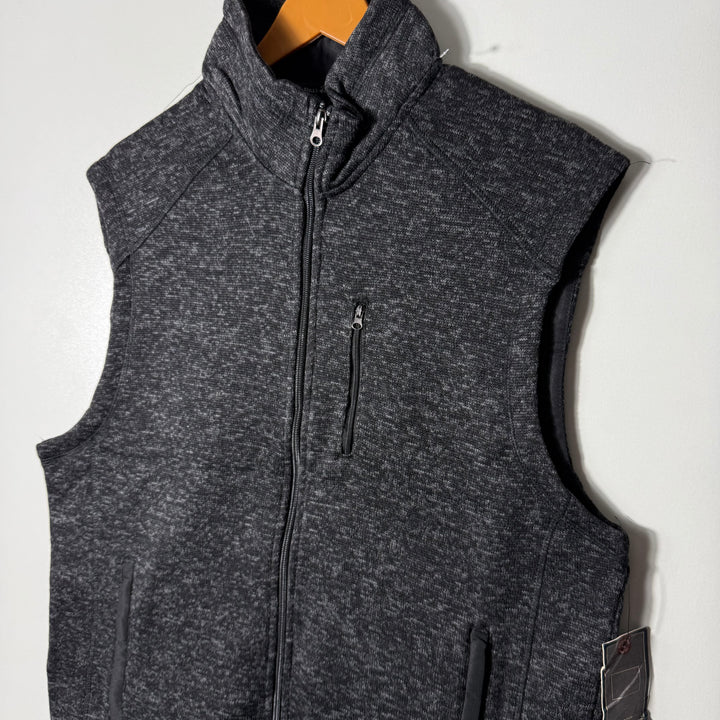 BEVERLY HILLS POLO CLUB SLEEVES LESS JACKET GREY COLOUR