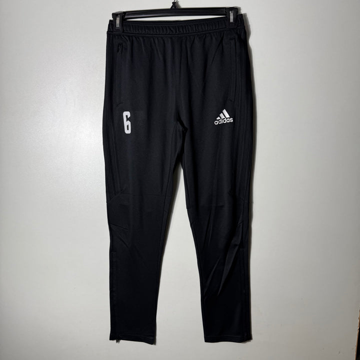 ADIDAS CLIMACOOL SPORT TROUSER  WITH SIDE ZIP POCKETS BLACK COLOUR