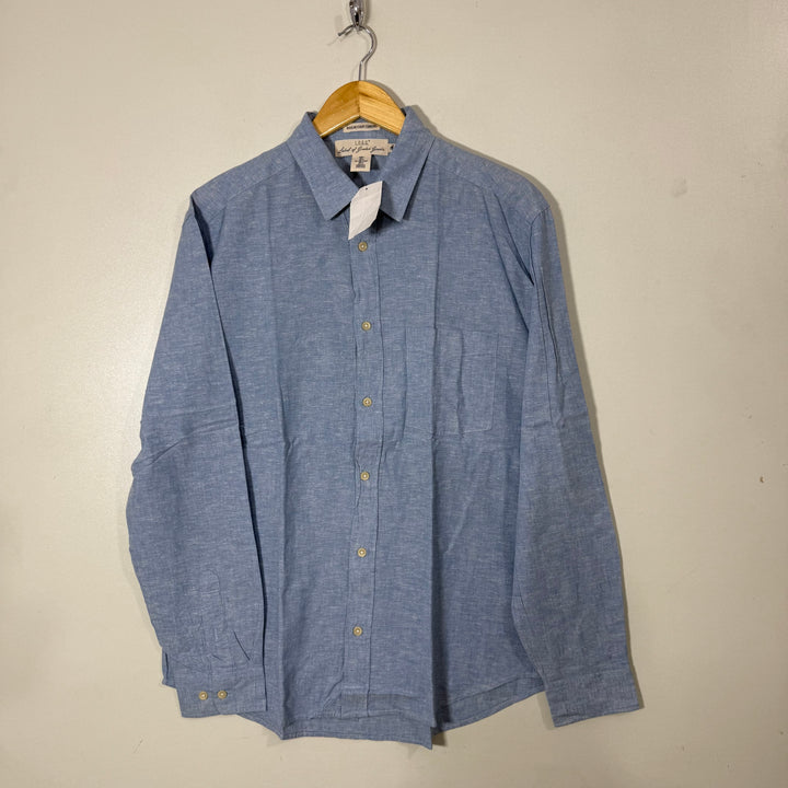 H&M REGULAR FIT LINEN COTTON SHIRT BRAND NEW