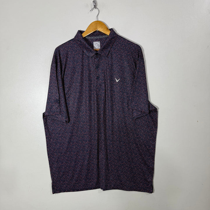 CALLAWAY PRINTED SPORT POLO TSHIRT