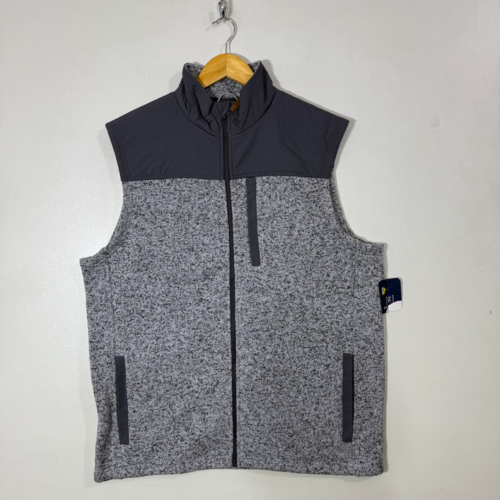 GEORGE SLEEVES LESS FLEECE JACKET BRAND NEW