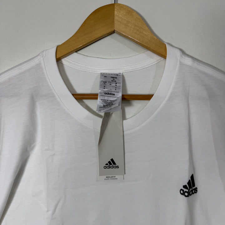 ADIDAS COTTON TSHIRT BRAND NEW WHITE COLOUR