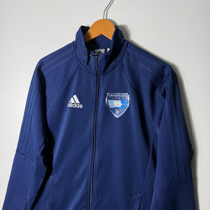 ADIDAS CLIMALITE SPORT JACKET BLUE COLOUR