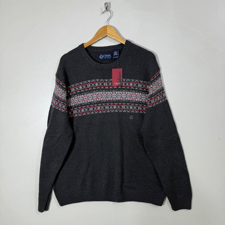 CHAPS KNITWEAR COTTON SWEATER BRAND NEW