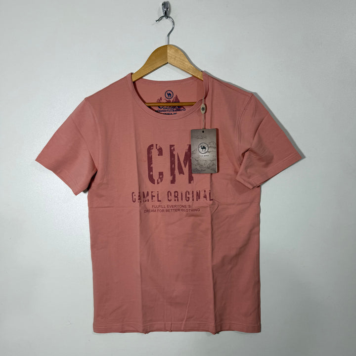 CAMEL COTTON TSHIRT BRAND NEW