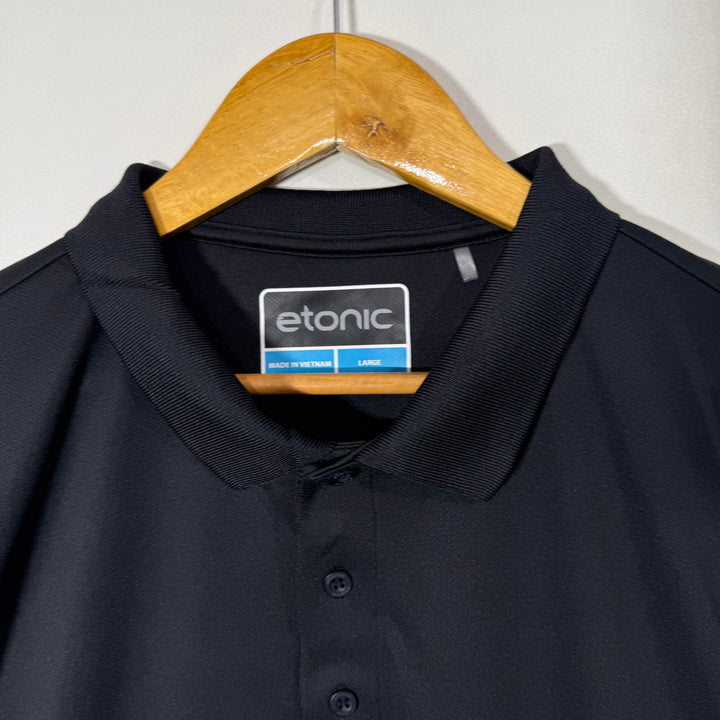 ETONIC SPORT POLO TSHIRT NLACK COLOUR